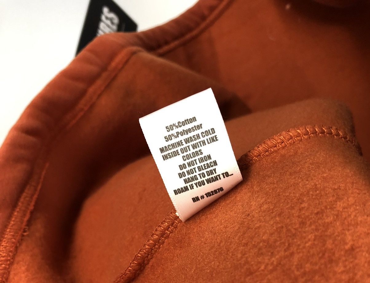 Pleasures Pleasures Now Harmony Fleece Quarter Zip Pullover Orange Size US XXL / EU 58 / 5 - 8 Thumbnail