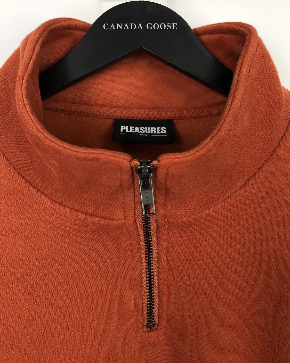 Pleasures Pleasures Now Harmony Fleece Quarter Zip Pullover Orange Size US XXL / EU 58 / 5 - 4 Thumbnail