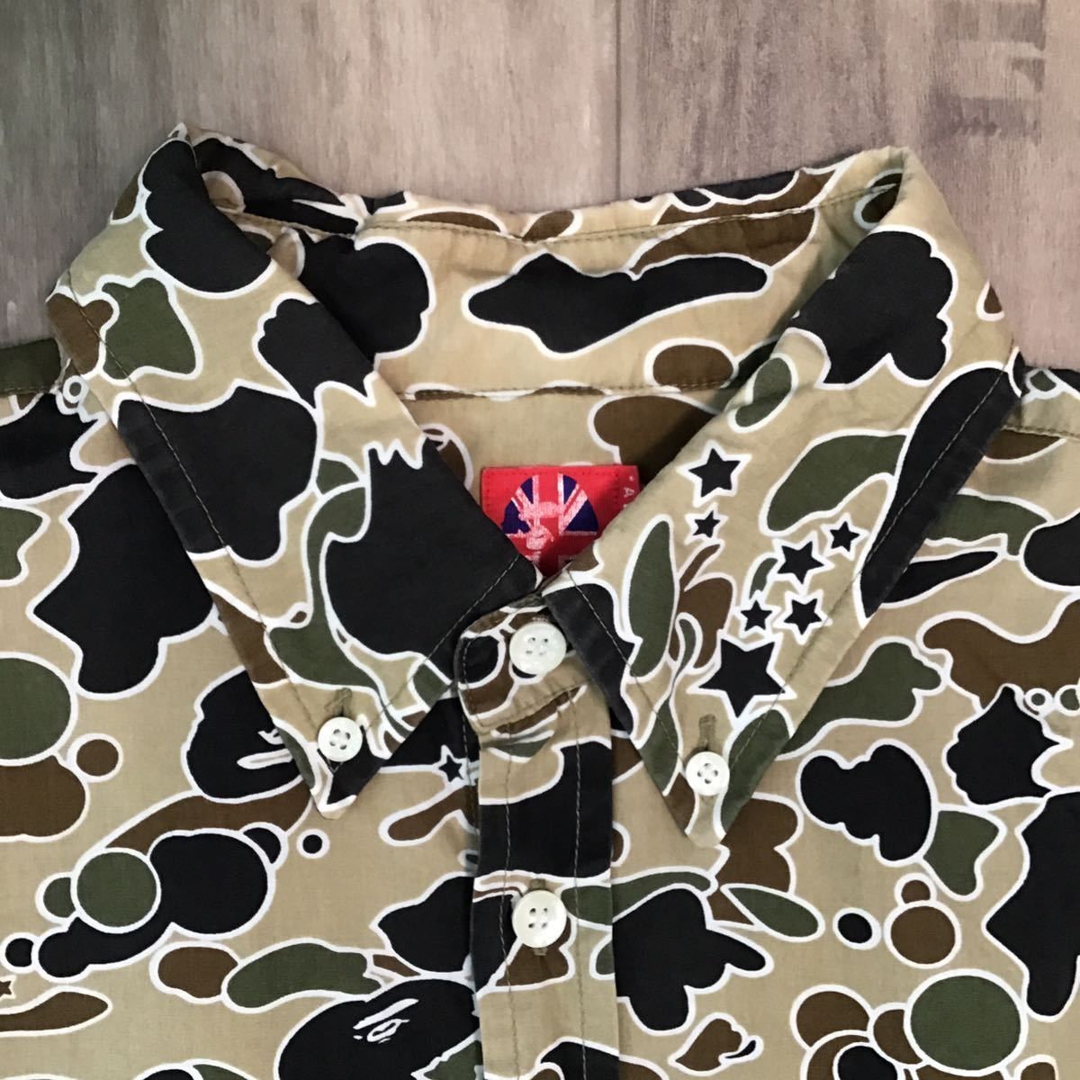 Bape BAPE Long sleeve shirt sta camo psyche | Grailed