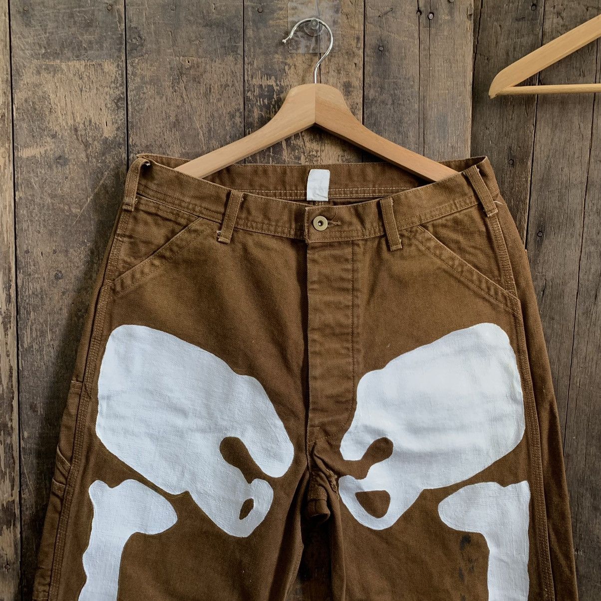 Vintage Vintage Carpenter Custom Skeleton Pants Size US 31 - 3 Thumbnail