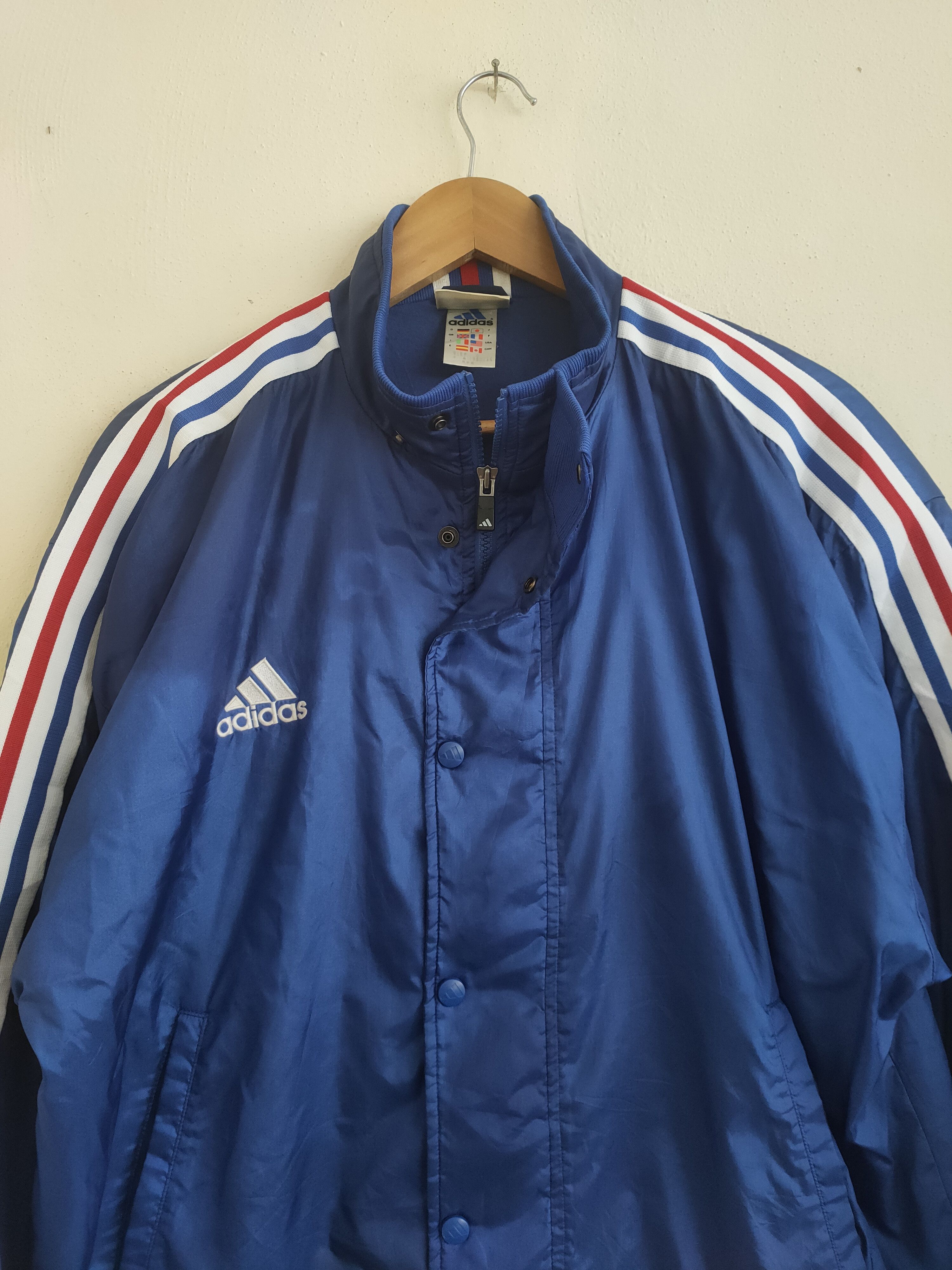 Adidas × Vintage Rare ADIDAS Originals Vintage Track Jacket Size US L / EU 52-54 / 3 - 6 Thumbnail