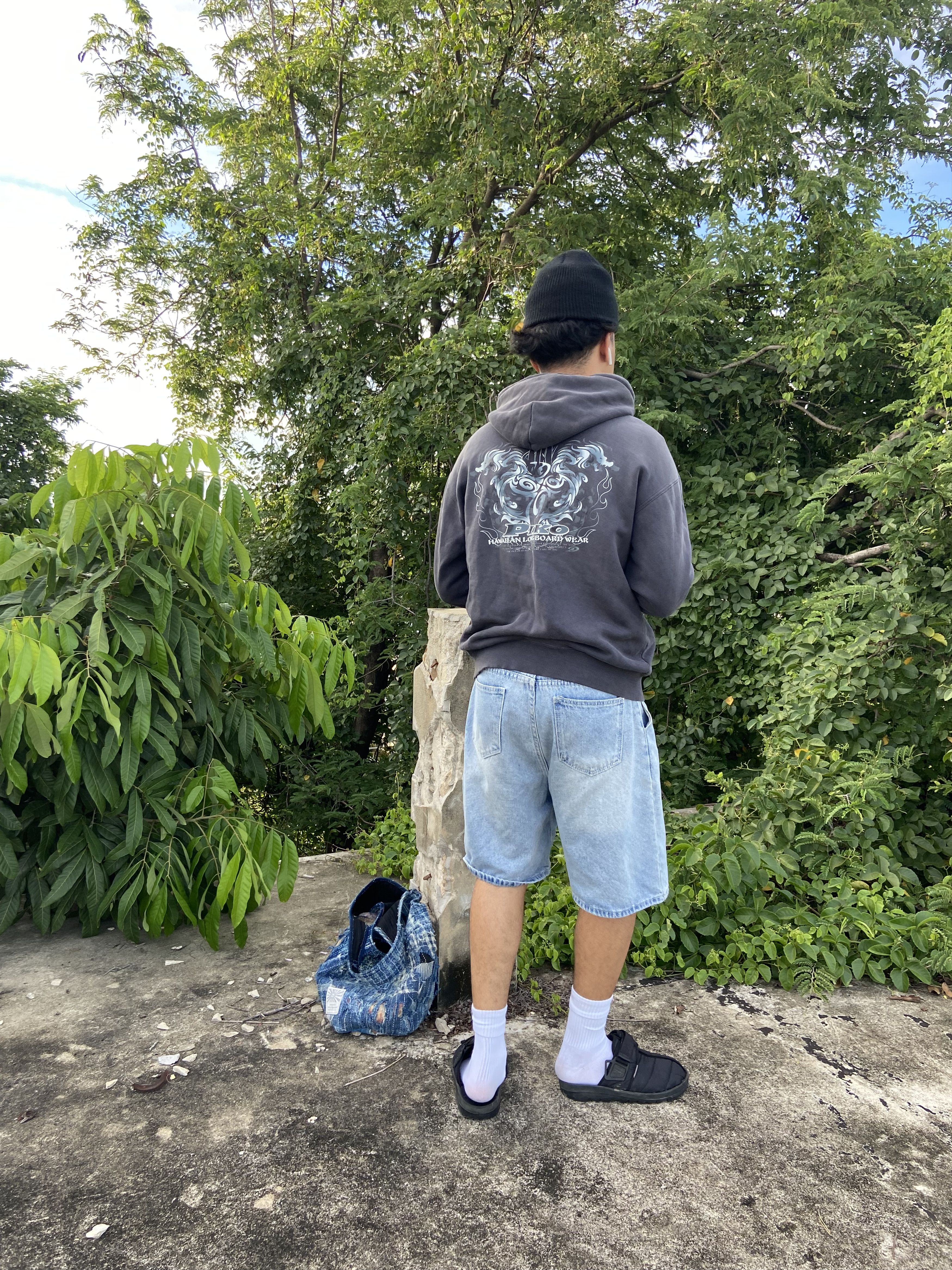 Japanese Brand FADED Vintage Piko Hawaiian Hoodie Big Logo❗️ Size US M / EU 48-50 / 2 - 17 Thumbnail