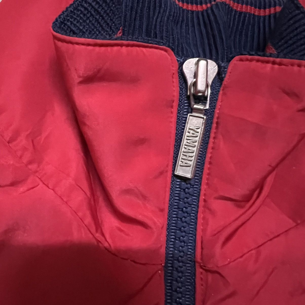 Yamaha Vintage Yamaha Racing Big Logo Zipper Sweater Jacket Size US L / EU 52-54 / 3 - 7 Thumbnail