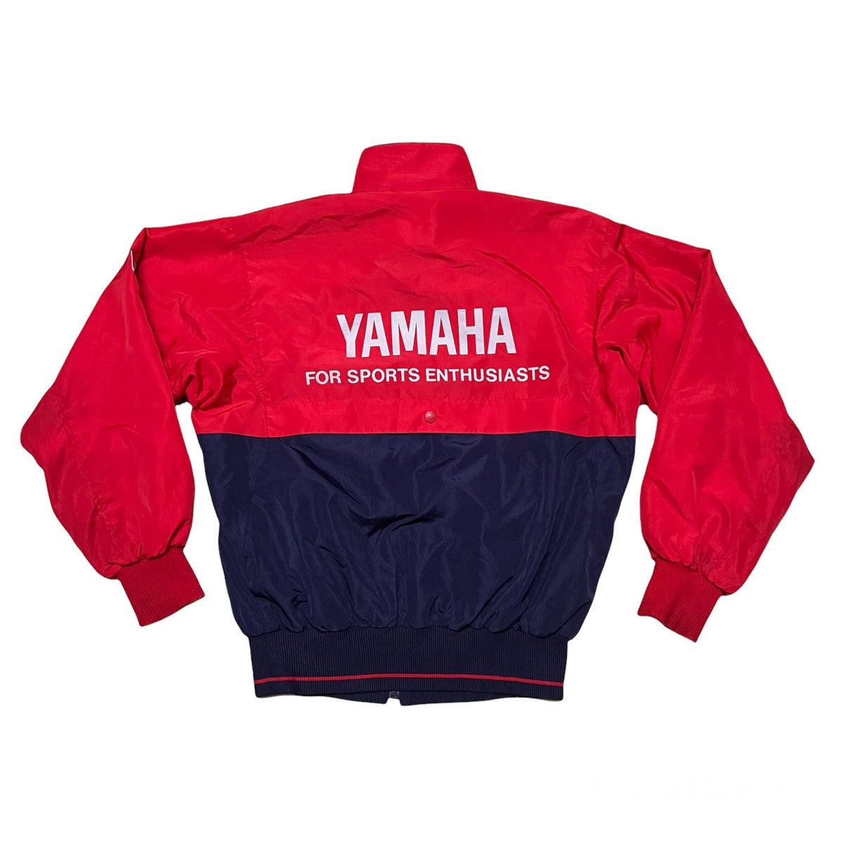 Yamaha Vintage Yamaha Racing Big Logo Zipper Sweater Jacket Size US L / EU 52-54 / 3 - 1 Thumbnail