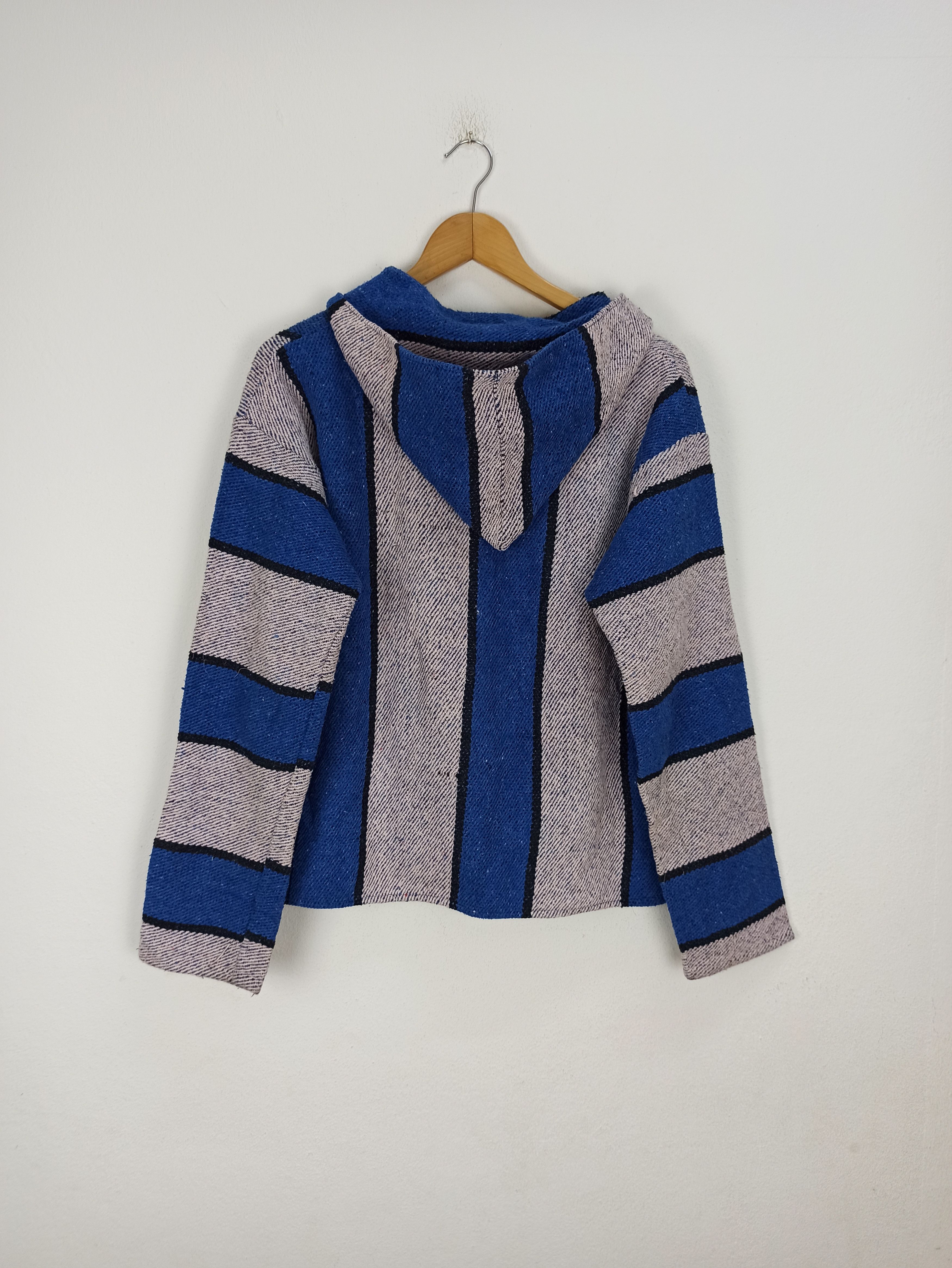 Handmade × Mexicana OG Mexican Made Hooded Baja Pullover Adam Levine Loungewear Size US L / EU 52-54 / 3 - 3 Thumbnail