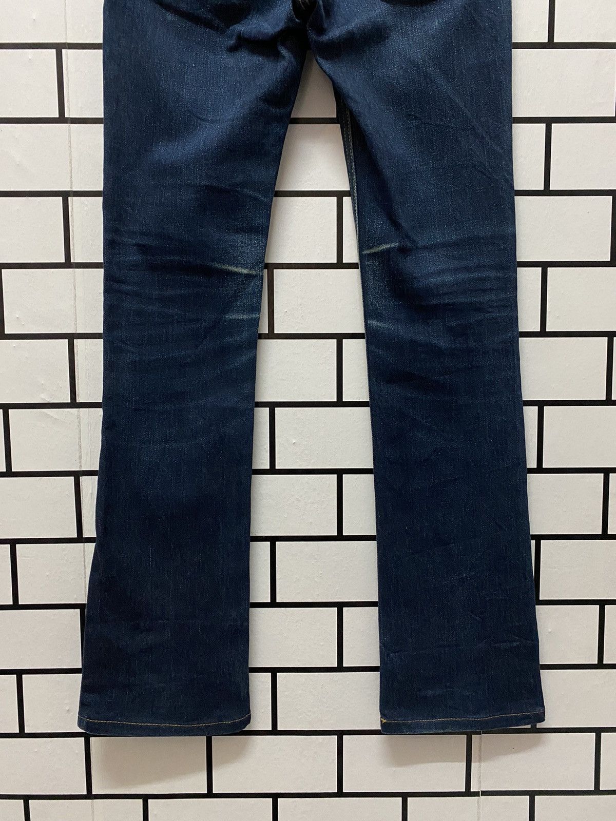 Designer × Japanese Brand Glamdy Made in japan Embroidery Art Flare Denim Pants Size US 28 / EU 44 - 10 Thumbnail