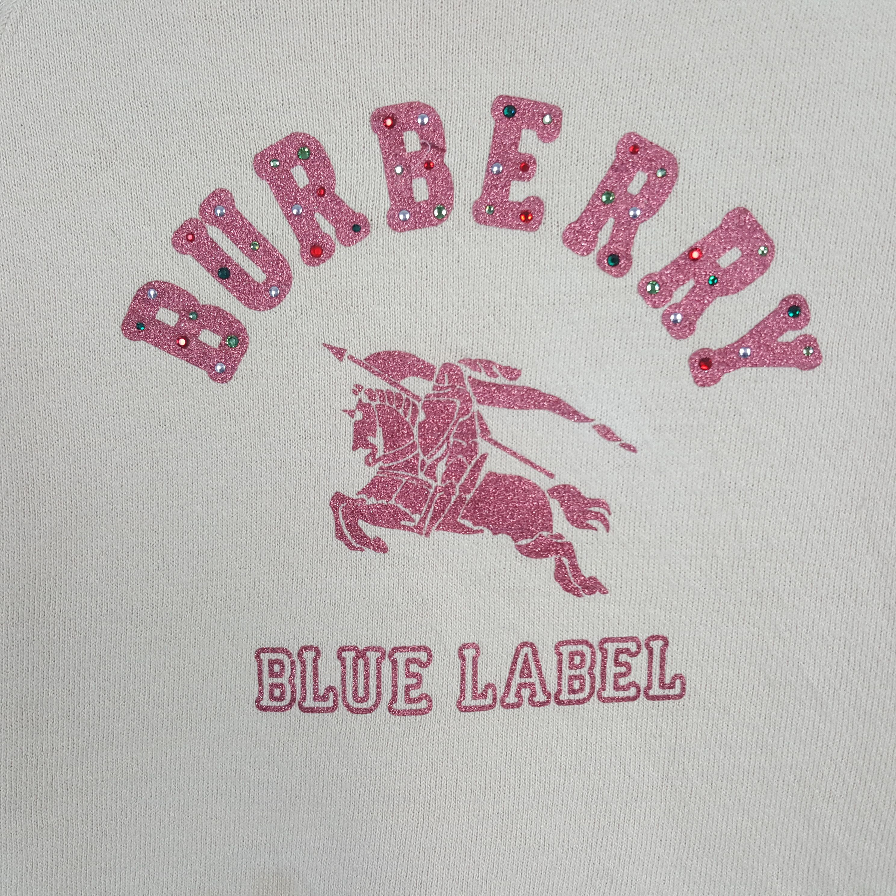 Burberry × Vintage Vintage Burberry Blue Label Diamond Shirt Size M / US 6-8 / IT 42-44 - 2 Thumbnail