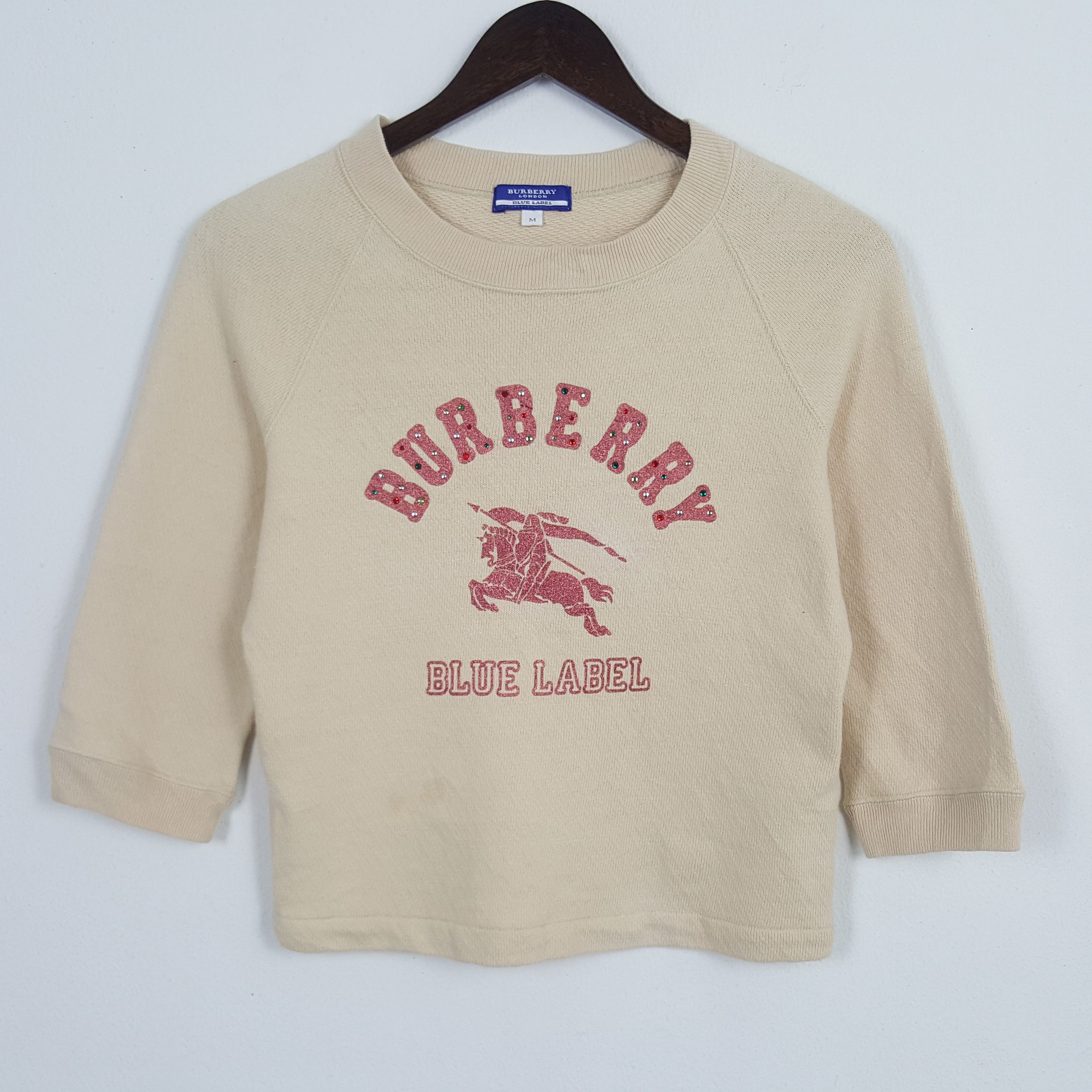 Burberry × Vintage Vintage Burberry Blue Label Diamond Shirt Size M / US 6-8 / IT 42-44 - 1 Thumbnail