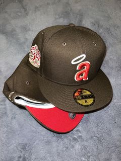 California Angels 73-91 New Era 59Fifty FItted Hat (Green Under Brim)