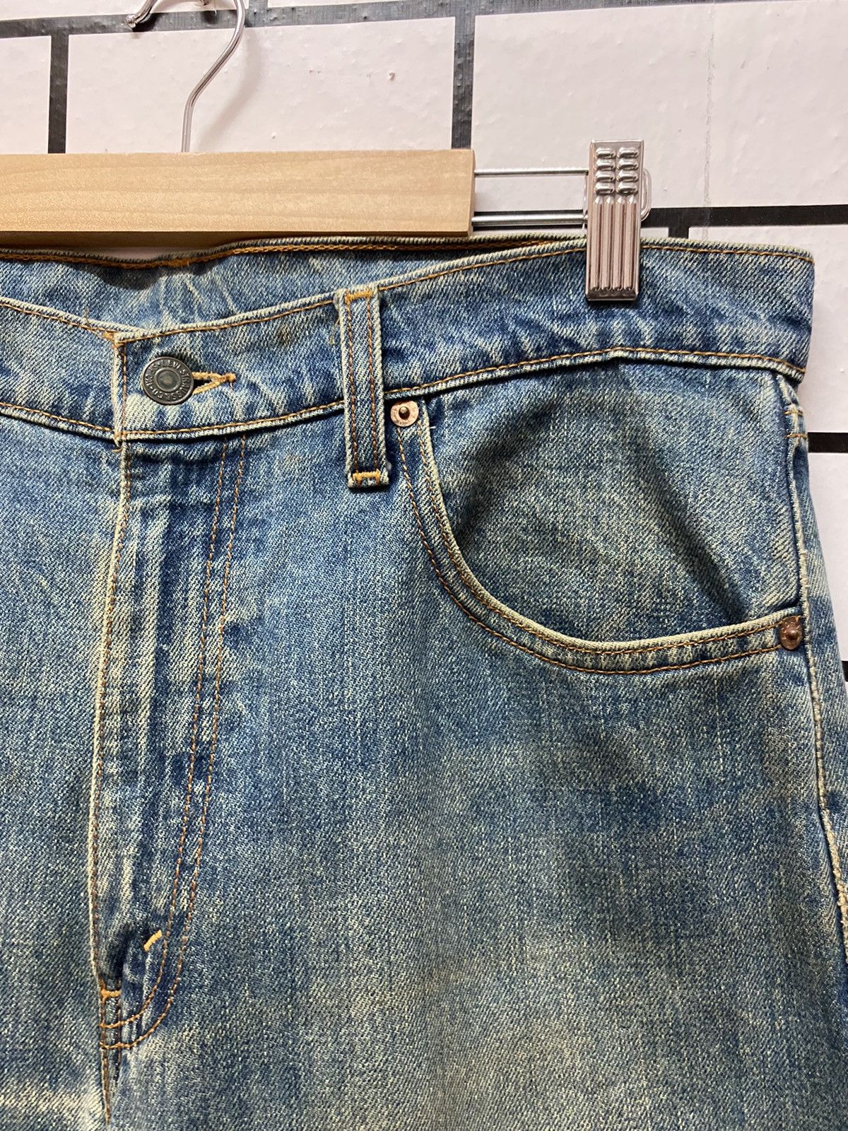 Levi's × Vintage Vintage Levis 509 Distressed Denim pants Size US 34 / EU 50 - 8 Thumbnail