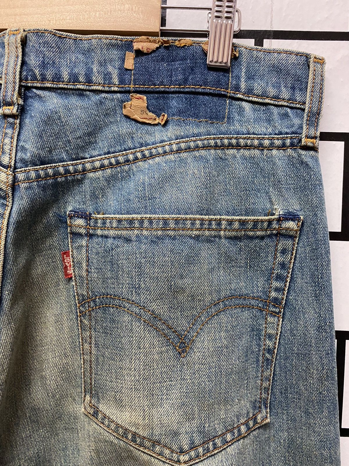 Levi's × Vintage Vintage Levis 509 Distressed Denim pants Size US 34 / EU 50 - 13 Thumbnail