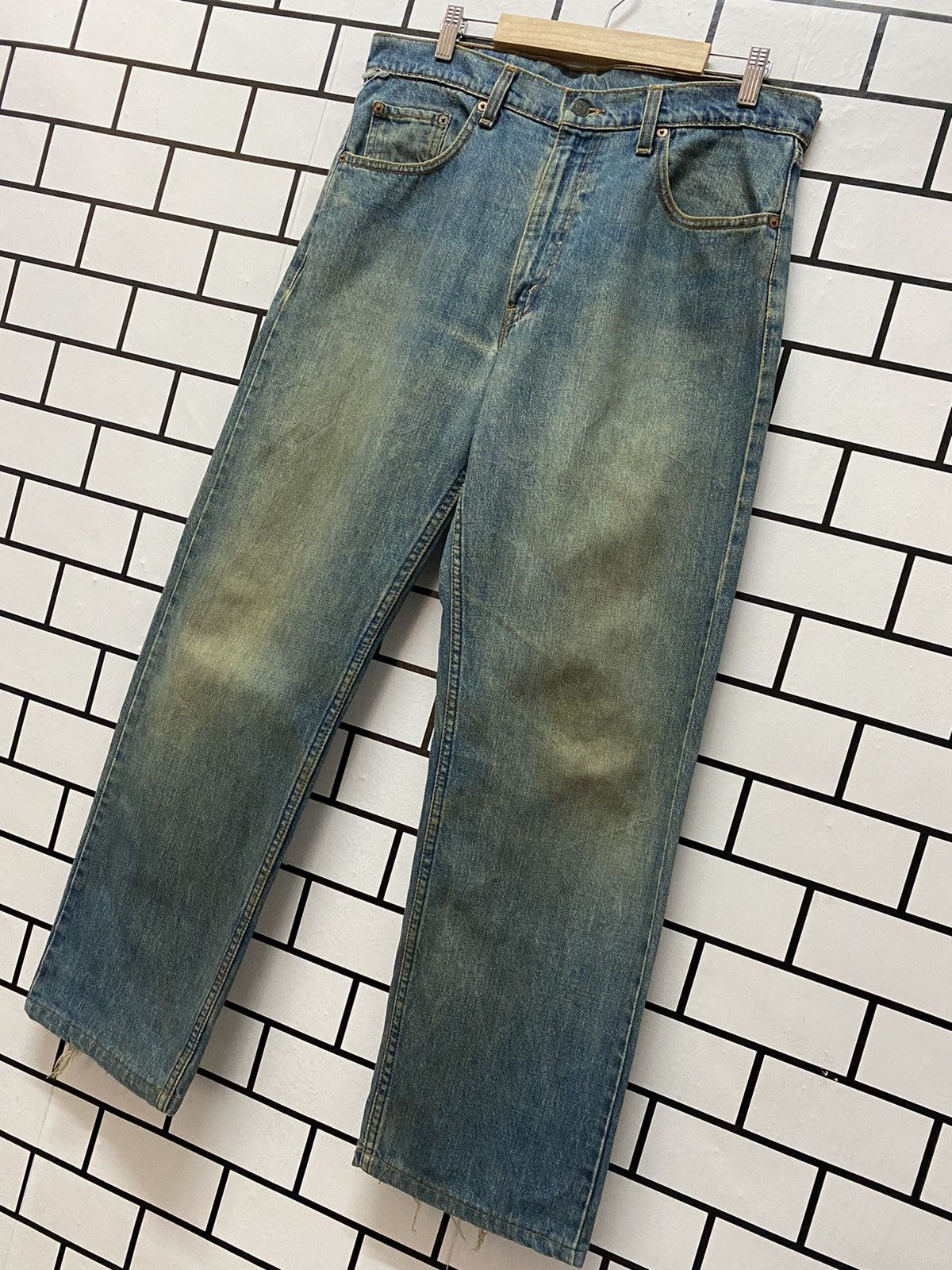 Levi's × Vintage Vintage Levis 509 Distressed Denim pants Size US 34 / EU 50 - 3 Thumbnail