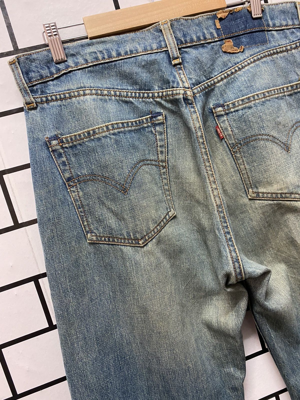 Levi's × Vintage Vintage Levis 509 Distressed Denim pants Size US 34 / EU 50 - 12 Thumbnail