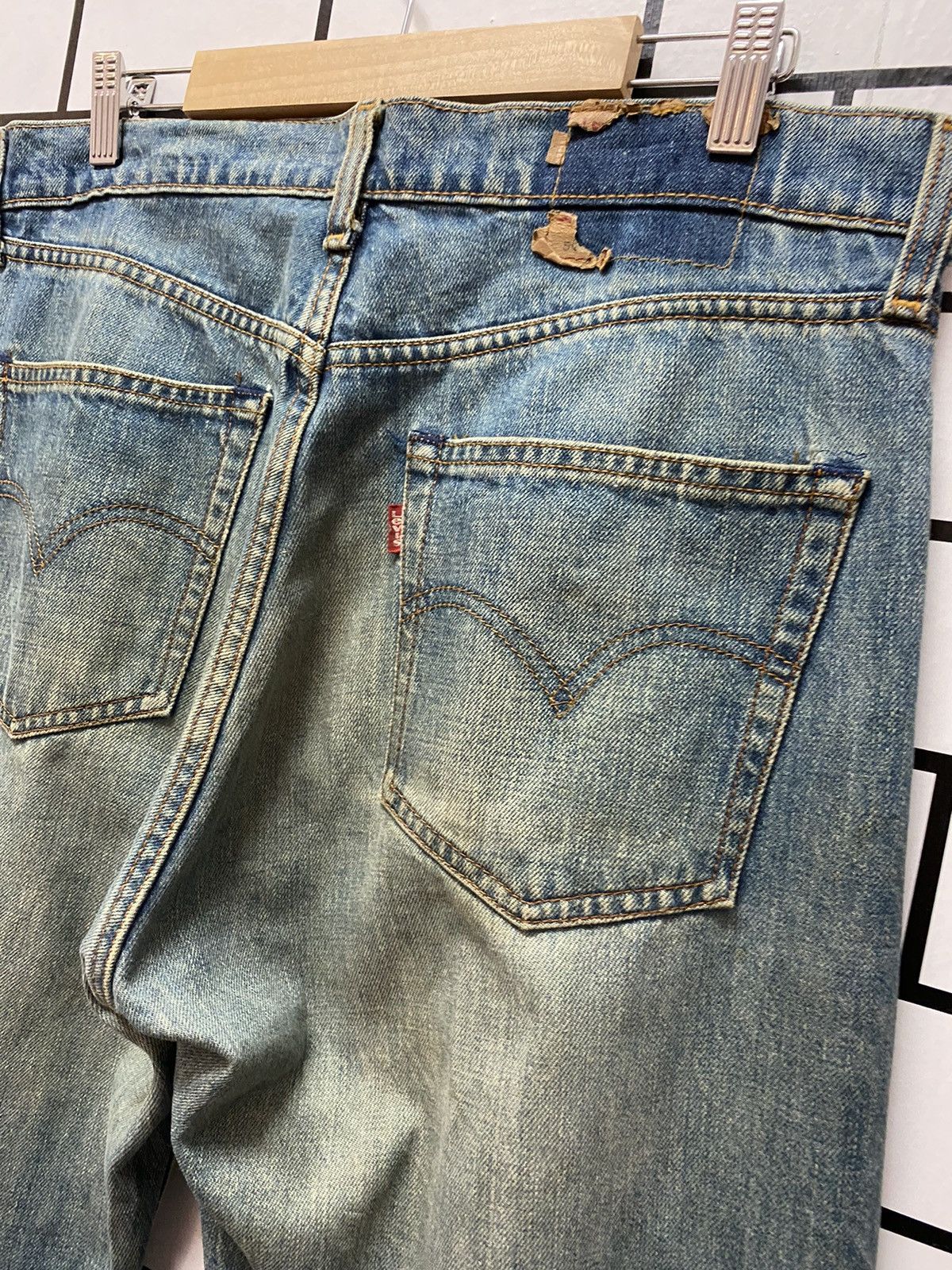 Levi's × Vintage Vintage Levis 509 Distressed Denim pants Size US 34 / EU 50 - 11 Thumbnail