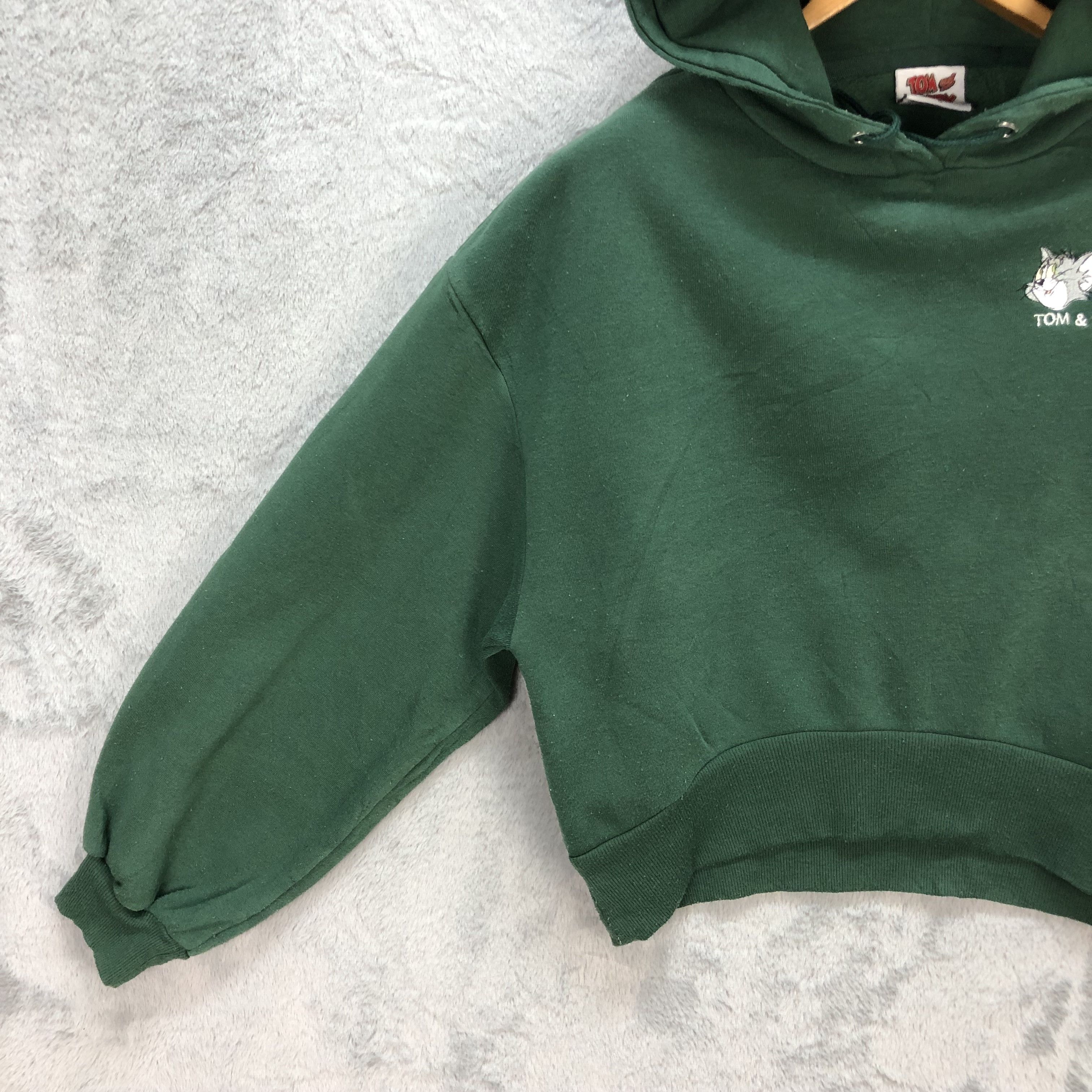 Cartoon Network Boxy🔥 Tom & Jerry Cropped Hoodies #5827-209 Size L / US 10 / IT 46 - 6 Thumbnail