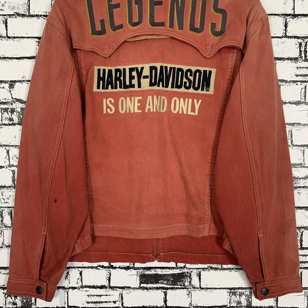 Harley Davidson Vintage Corduroy Jacket Harley Davidson Size US L / EU 52-54 / 3 - 9 Thumbnail