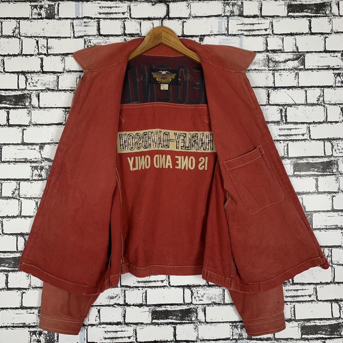 Harley Davidson Vintage Corduroy Jacket Harley Davidson Size US L / EU 52-54 / 3 - 5 Thumbnail