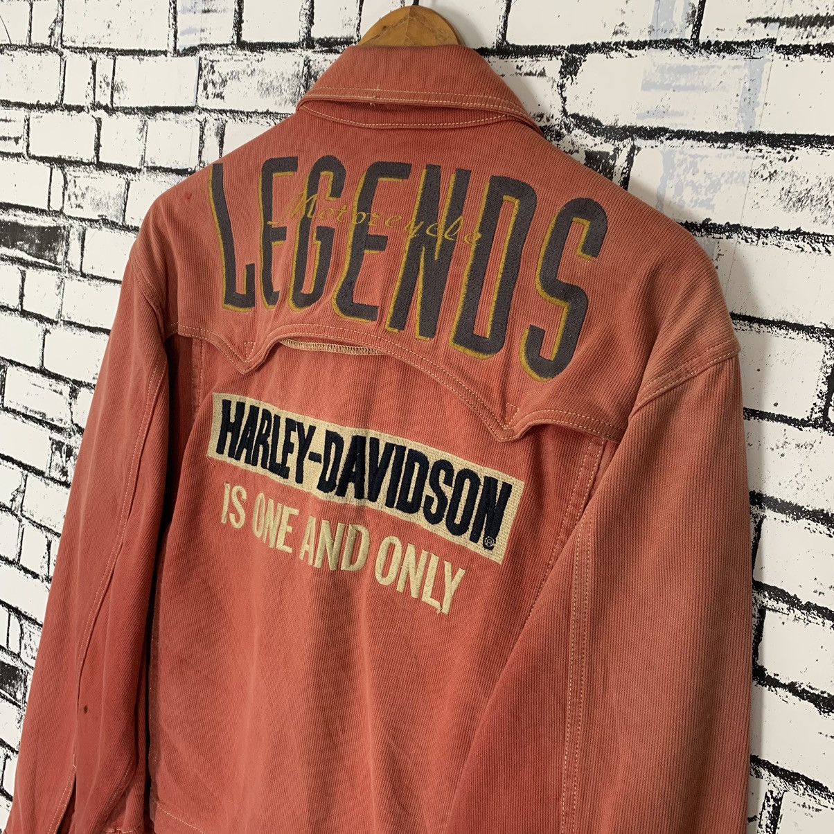 Harley Davidson Vintage Corduroy Jacket Harley Davidson Size US L / EU 52-54 / 3 - 8 Thumbnail