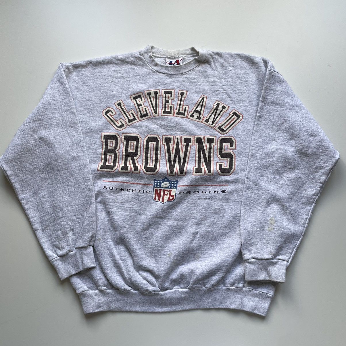 Logo Athletic Vintage 1990s Cleveland Browns NFL Football Graphic Crewneck Size US L / EU 52-54 / 3 - 1 Thumbnail