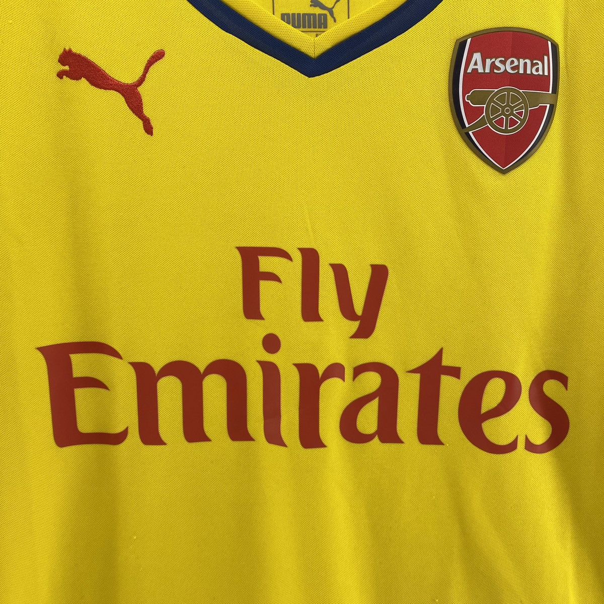 Puma Arsenal 2014 2015 Away Shirt London Soccer Football Jersey Size US S / EU 44-46 / 1 - 3 Thumbnail