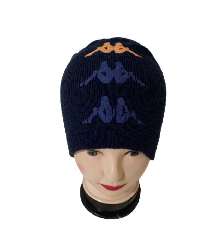 Kappa × Vintage 💥delete today💥Vintage Kappa Logo Beanie Size ONE SIZE - 1 Thumbnail