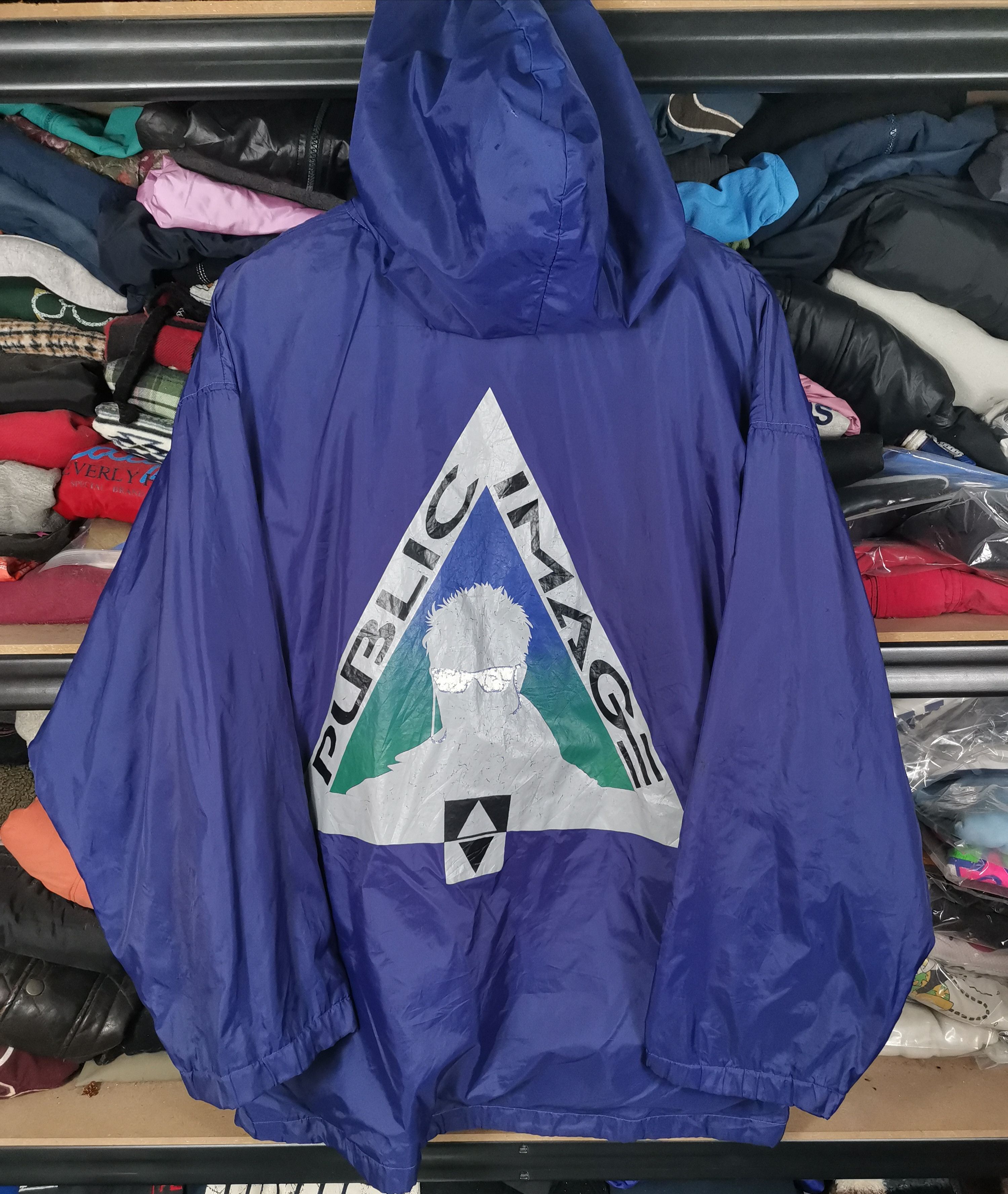 Vintage Vintage 80s Public Image Coach Jacket Size US L / EU 52-54 / 3 - 1 Thumbnail