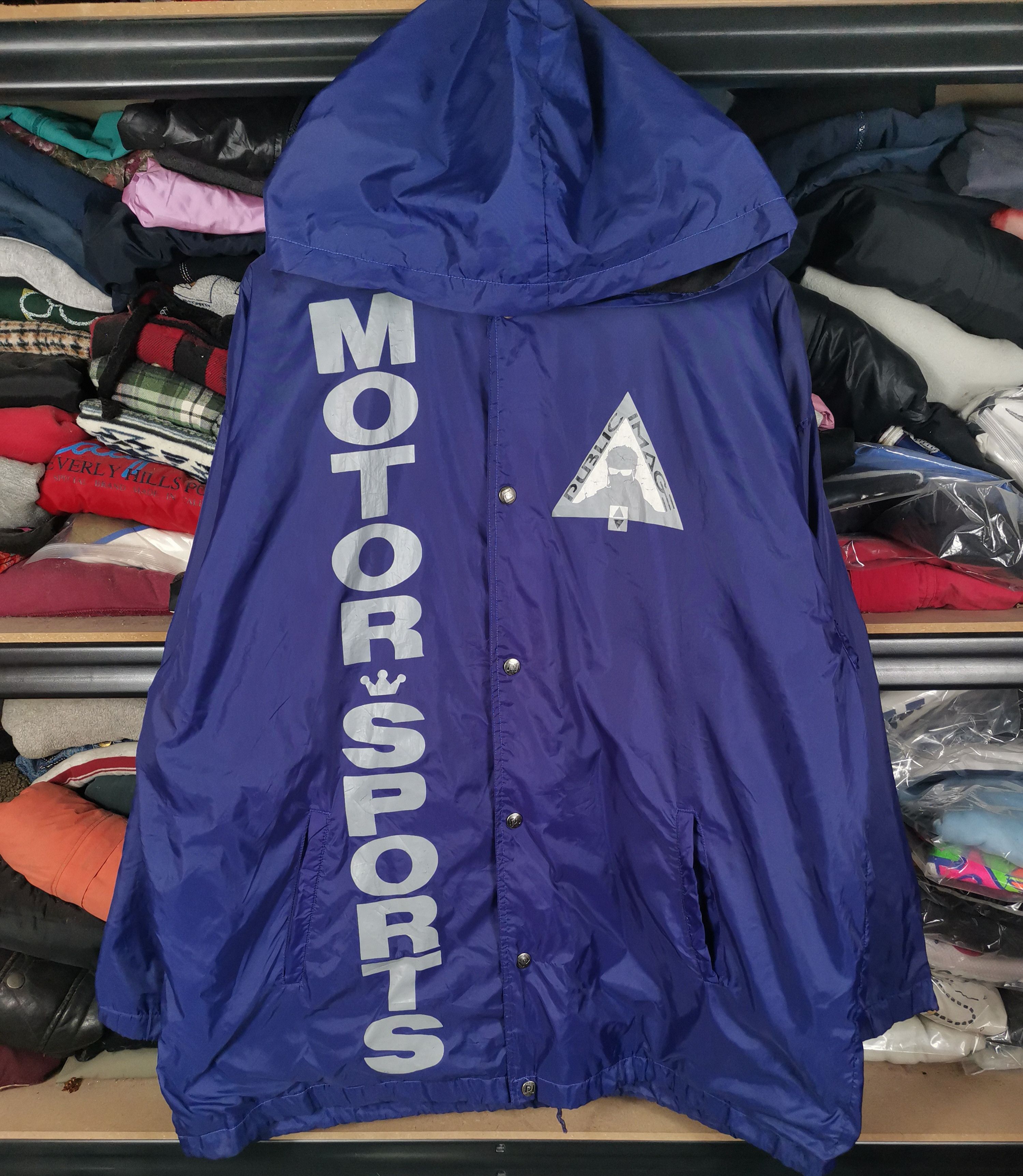Vintage Vintage 80s Public Image Coach Jacket Size US L / EU 52-54 / 3 - 2 Thumbnail