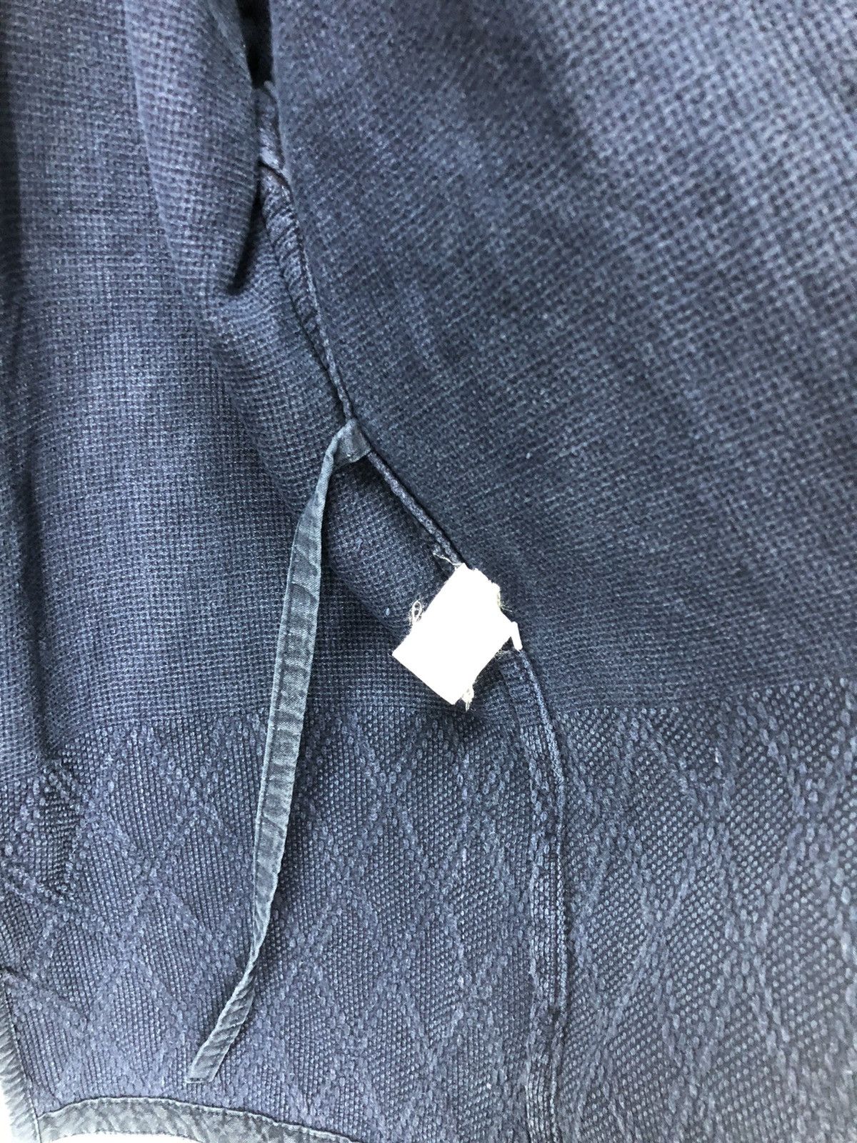 Indigo × Japanese Brand Vintage kendo jacket indigo woven cotton drawstring kimono Size US S / EU 44-46 / 1 - 11 Thumbnail
