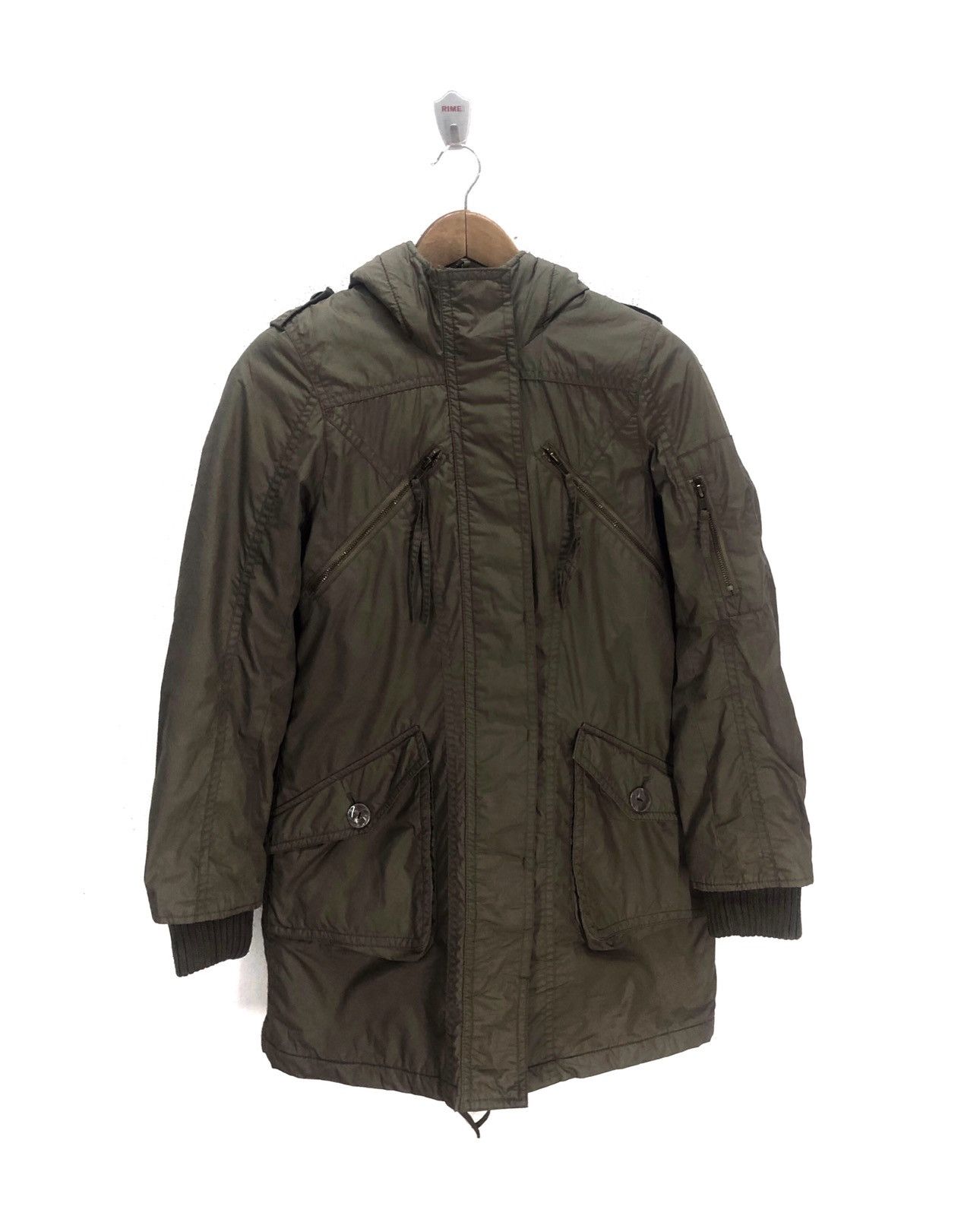 Japanese Brand Back Number Parka Jacket Size US M / EU 48-50 / 2 - 1 Thumbnail