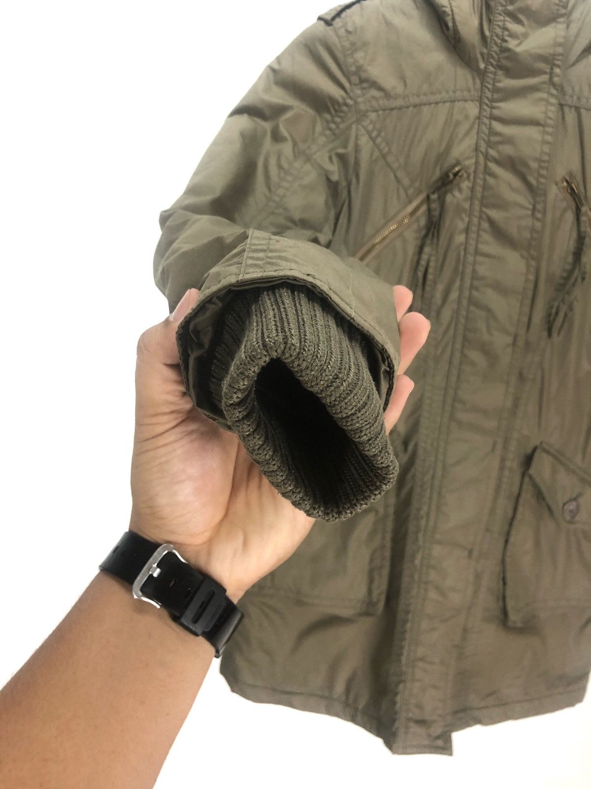 Japanese Brand Back Number Parka Jacket Size US M / EU 48-50 / 2 - 5 Thumbnail