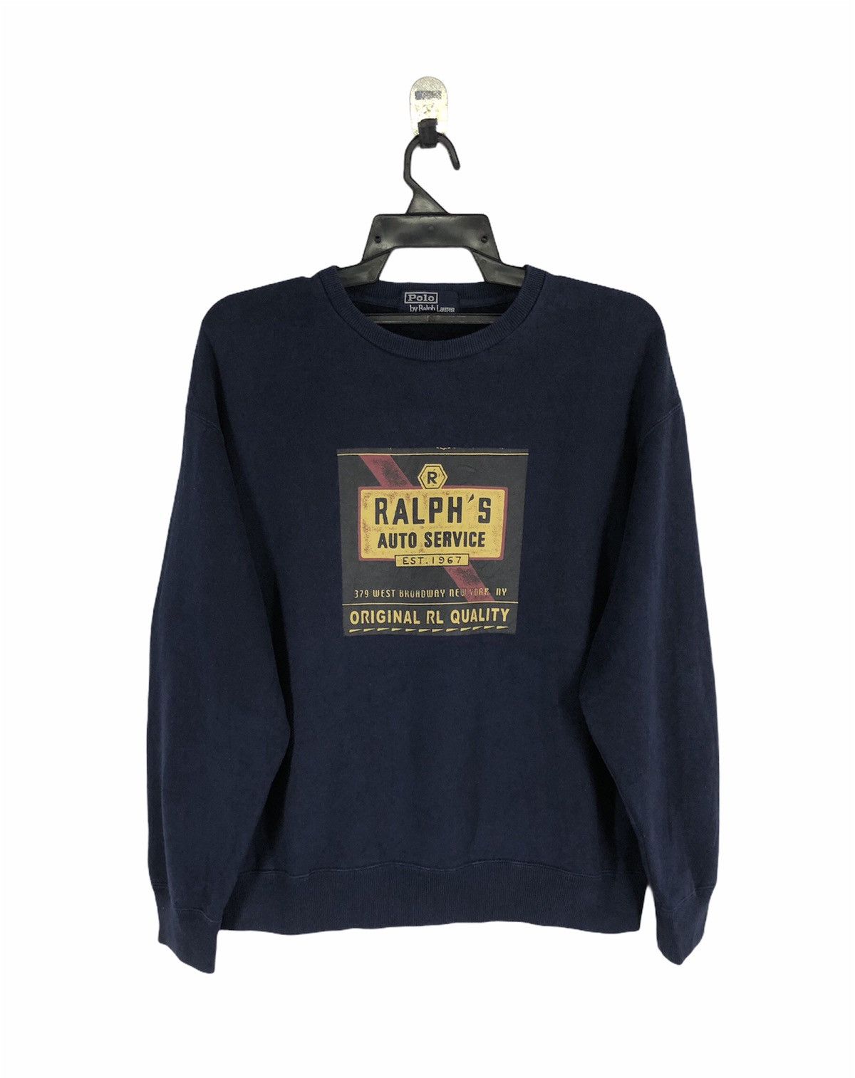 Polo Ralph Lauren Vintage Polo Ralph Lauren Ralph’s Auto Service Sweatshirt Size US M / EU 48-50 / 2 - 1 Thumbnail