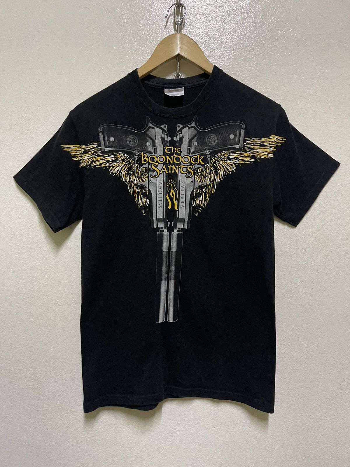 Vintage Vintage The Boondock Saints Movie Promo T Shirt Size US S / EU 44-46 / 1 - 1 Thumbnail