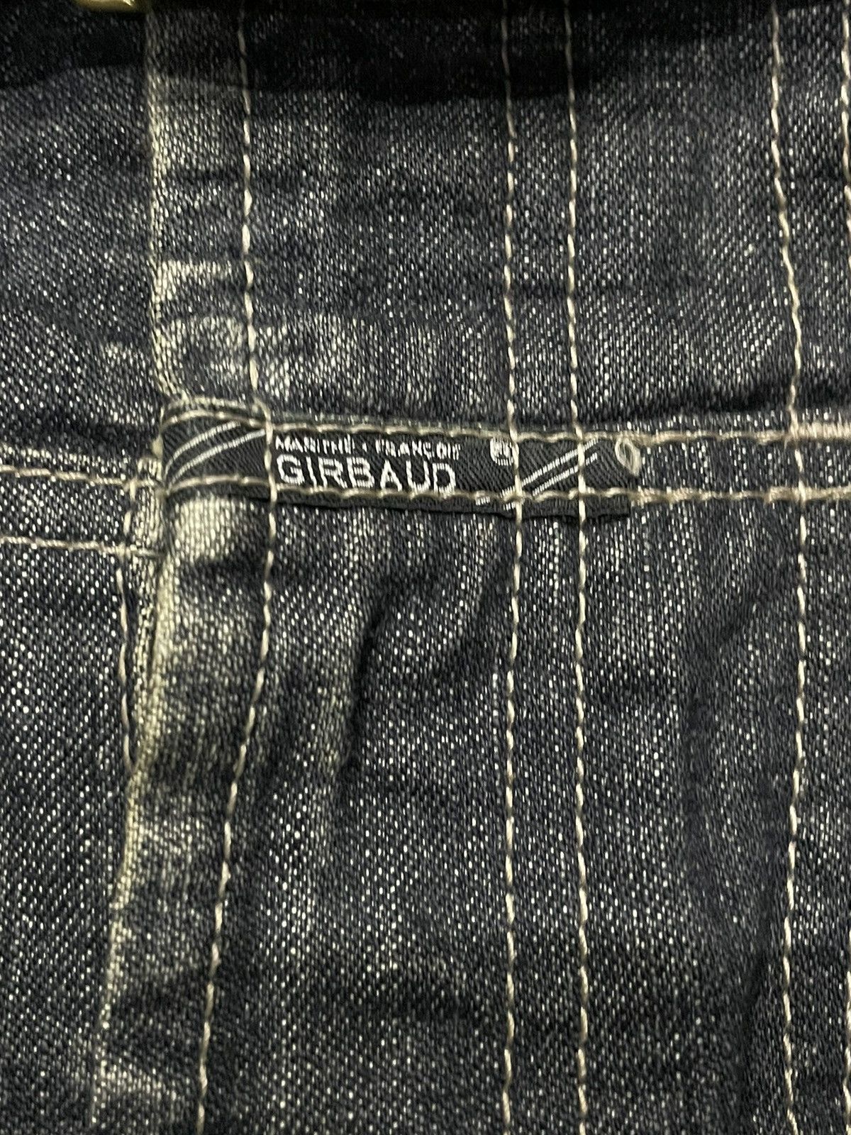 Marithe + Francois Girbaud × Vintage Y2K Marithe Francois Girbaud Hagi Denim With Leather Belt Size US 30 / EU 46 - 7 Thumbnail