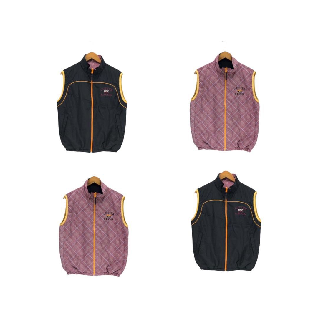 Cutter & Buck × Vintage Vintage Cutter & Buck Reversible Vest Jacket Size US M / EU 48-50 / 2 - 1 Thumbnail