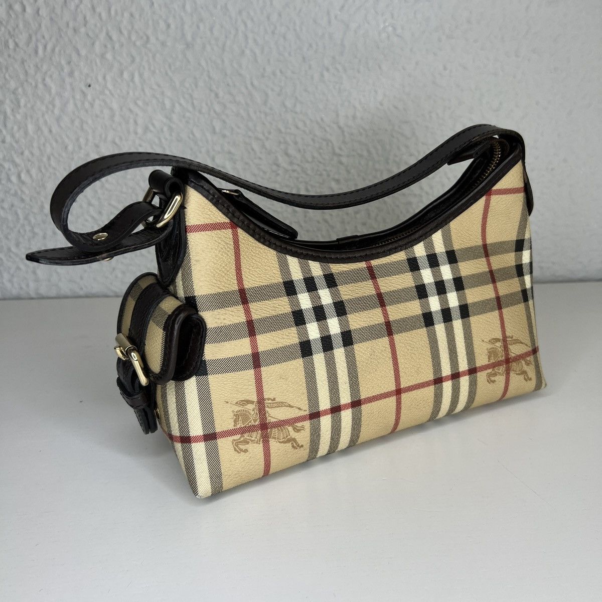 Vintage Burberry Burberrys Nova Check Mini Handle Bag Y2K Retro Grailed