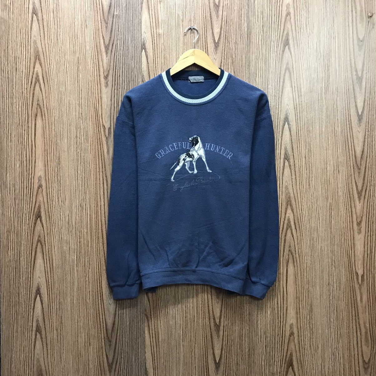 Vintage Reed House Sweatshirt Big Logo Graceful Hunter