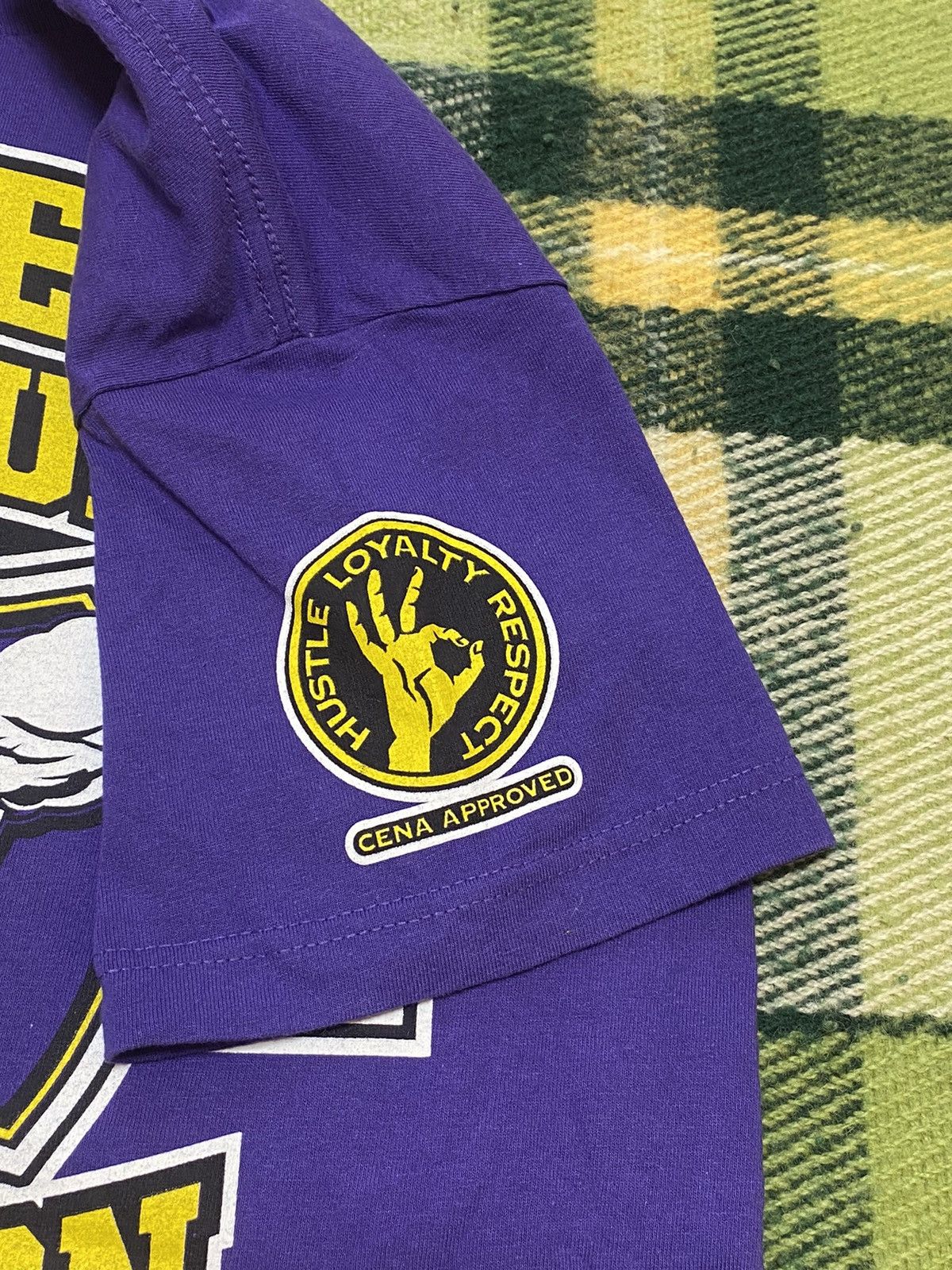 Vintage Vintage 90s WWE John Cena tee streetwear style size S Size US S / EU 44-46 / 1 - 3 Thumbnail