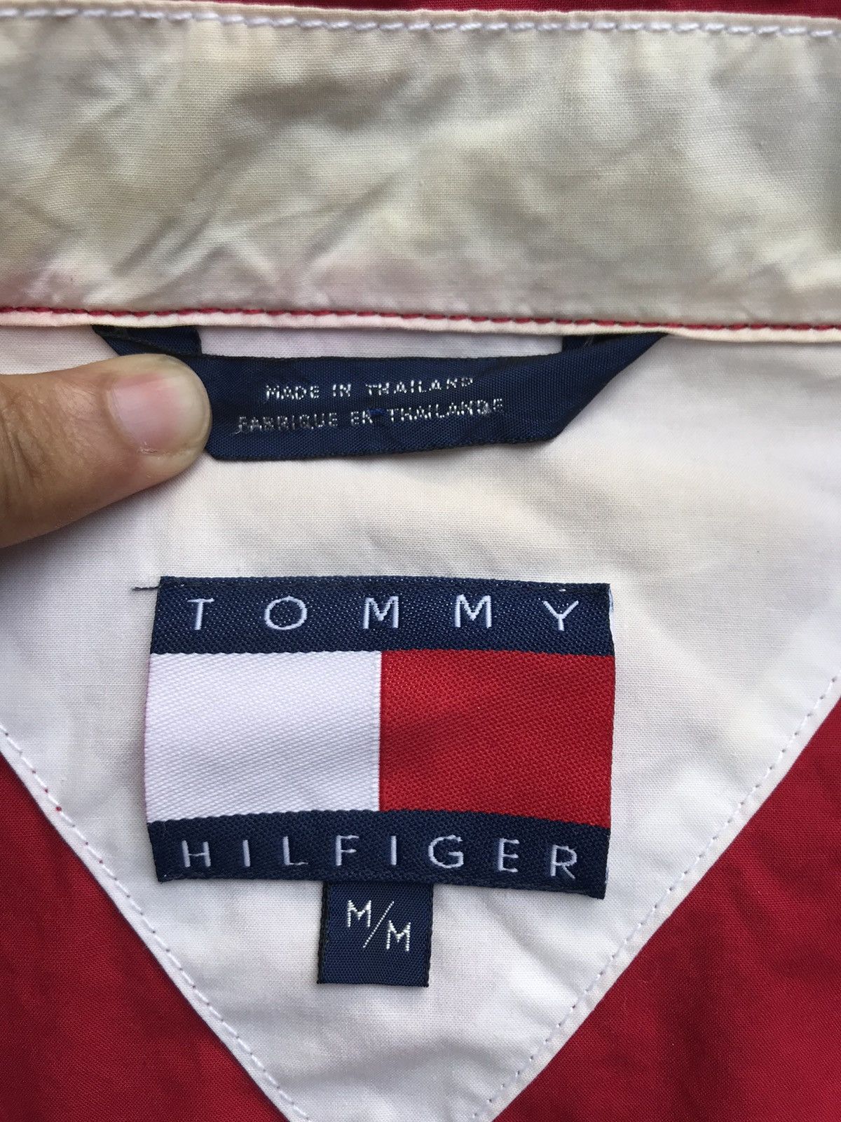 Tommy Hilfiger vintage 90s outfits hiphop style tommy hilfiger jacket Size US L / EU 52-54 / 3 - 9 Thumbnail