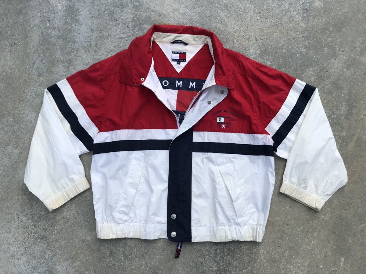 Tommy Hilfiger vintage 90s outfits hiphop style tommy hilfiger jacket Size US L / EU 52-54 / 3 - 4 Thumbnail