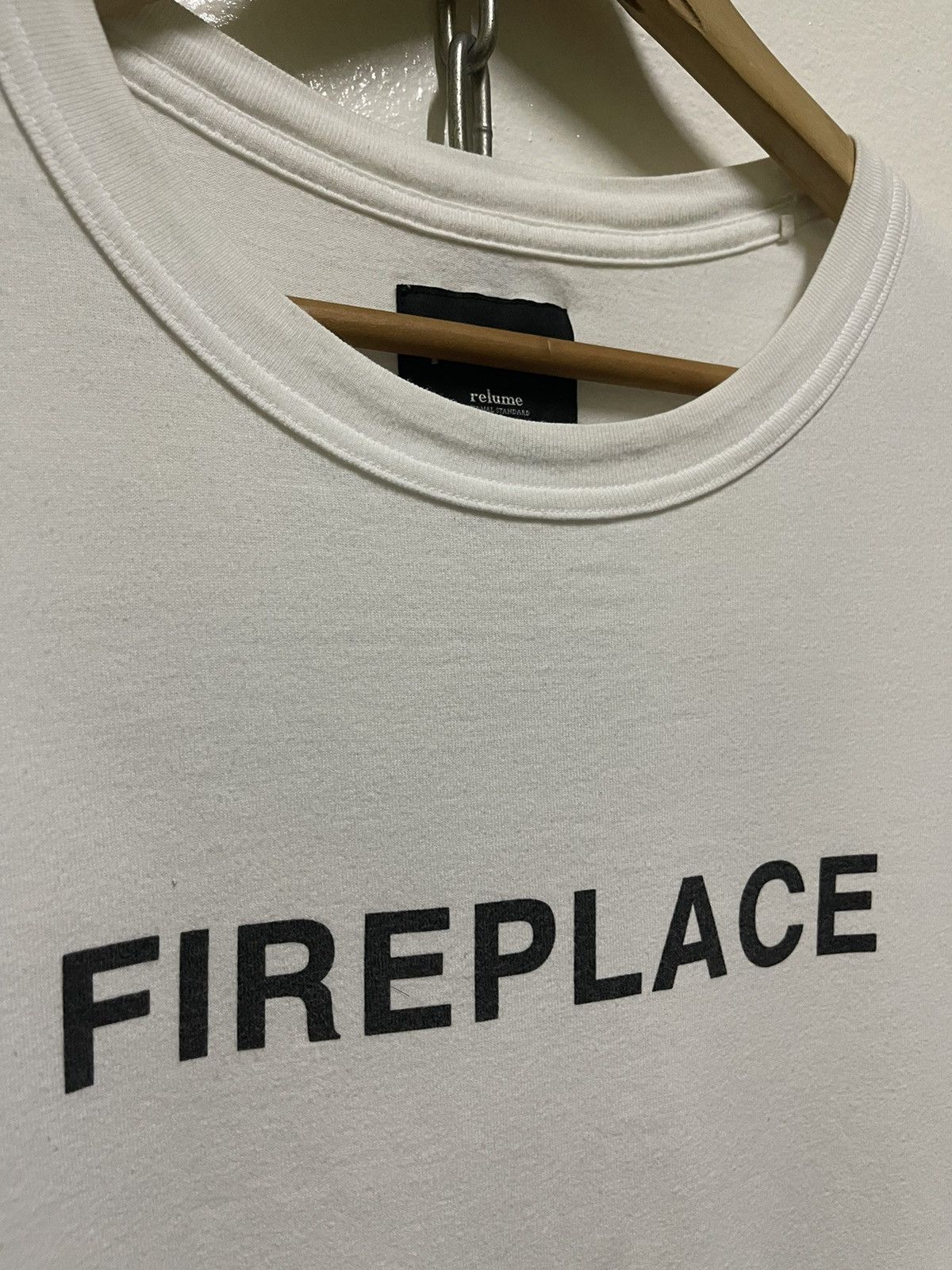 Japanese Brand Snow Peak X Relume JS Fireplace Printed T Shirt Size US M / EU 48-50 / 2 - 6 Thumbnail