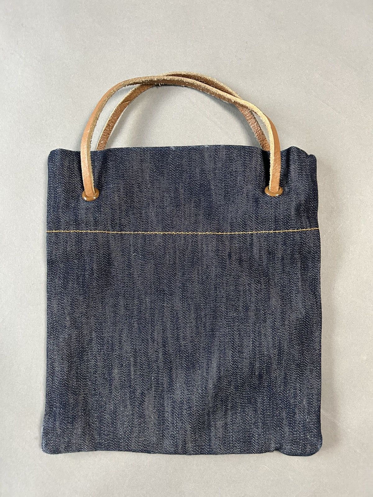 Evisu × Japanese Brand × Vintage Evisu bag navy big blue logo seagull Size ONE SIZE - 3 Thumbnail
