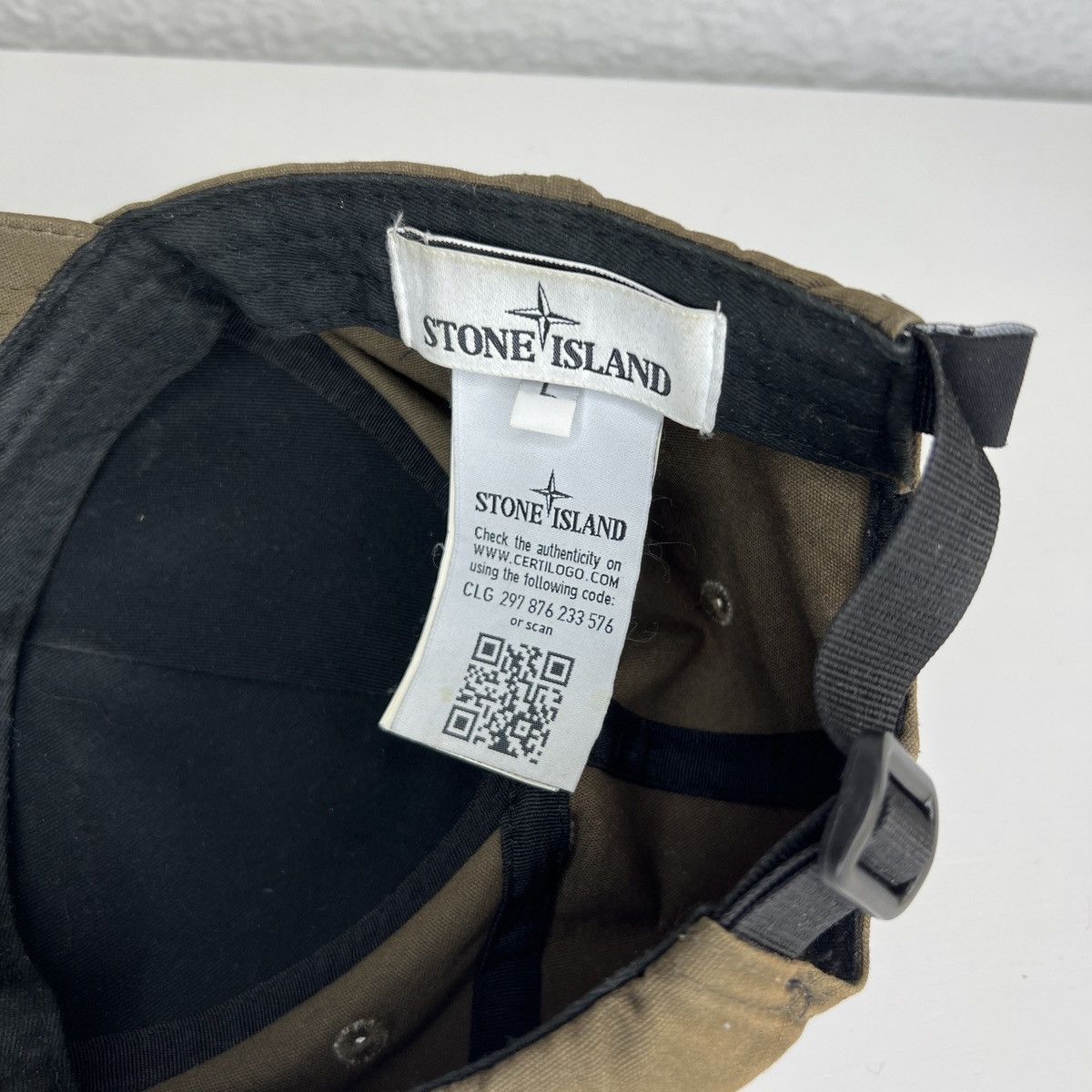 Stone Island Stone Island Brown Cap Hat Big Logo Wind Rose Size ONE SIZE - 7 Thumbnail