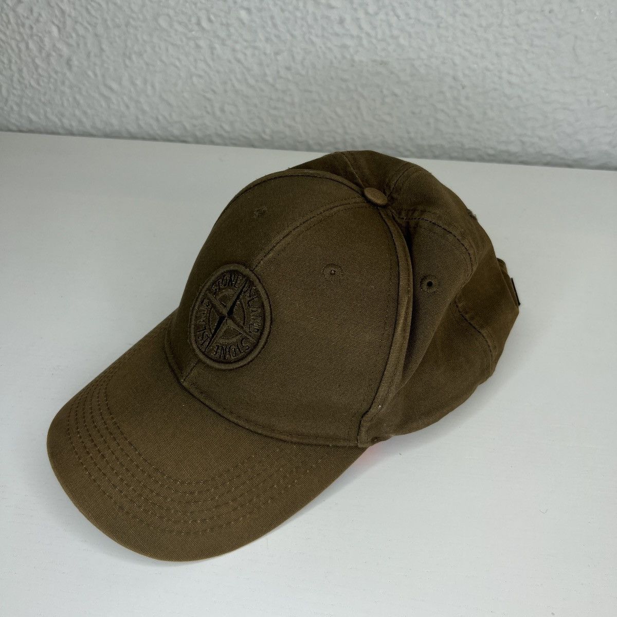 Stone Island Stone Island Brown Cap Hat Big Logo Wind Rose Size ONE SIZE - 3 Thumbnail