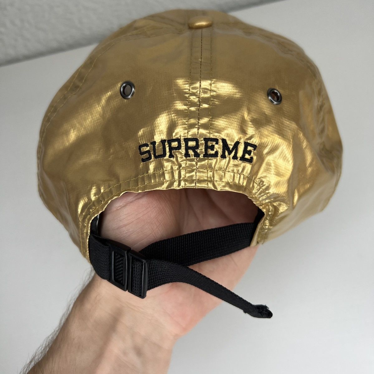 Supreme × The North Face The North Face x Supreme Gold Hat Cap Logo Size ONE SIZE - 5 Thumbnail