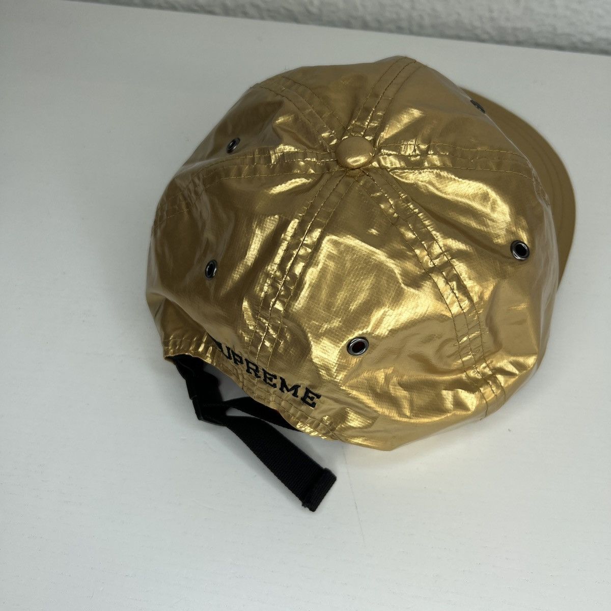 Supreme × The North Face The North Face x Supreme Gold Hat Cap Logo Size ONE SIZE - 3 Thumbnail