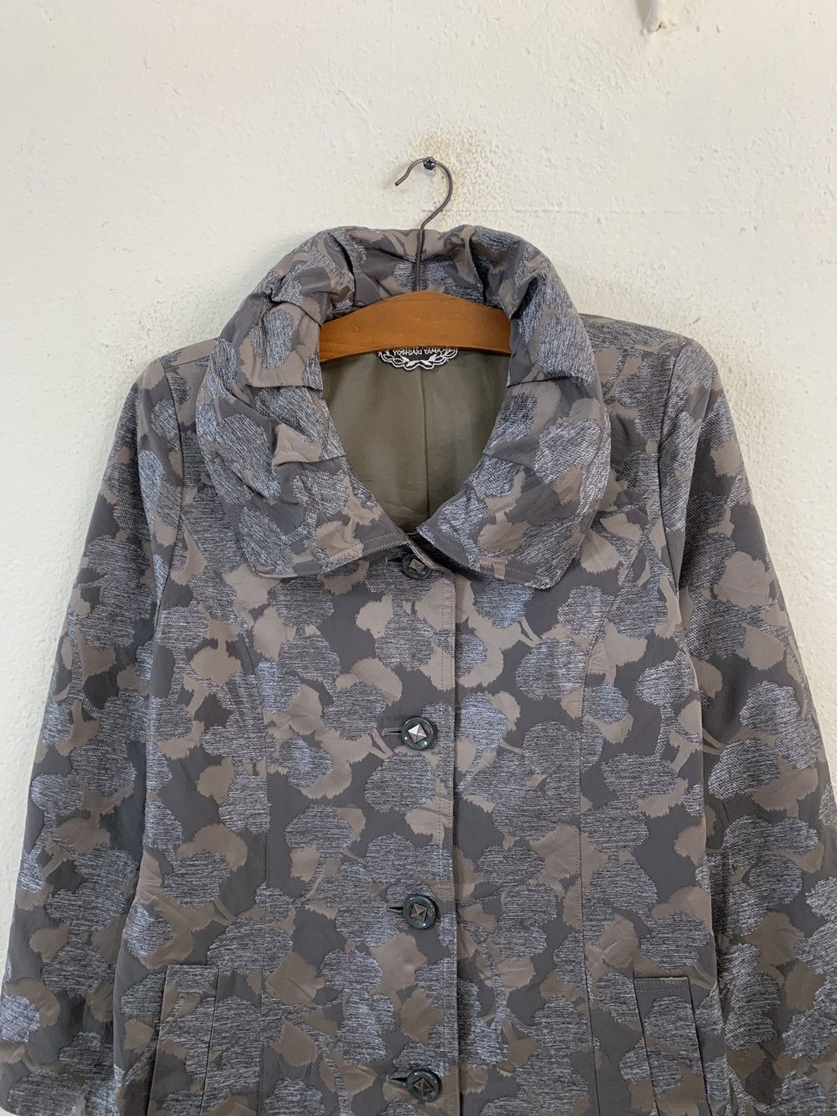 Japanese Brand Yoshiaki Yama Blouse Jacket Size M / US 6-8 / IT 42-44 - 4 Thumbnail