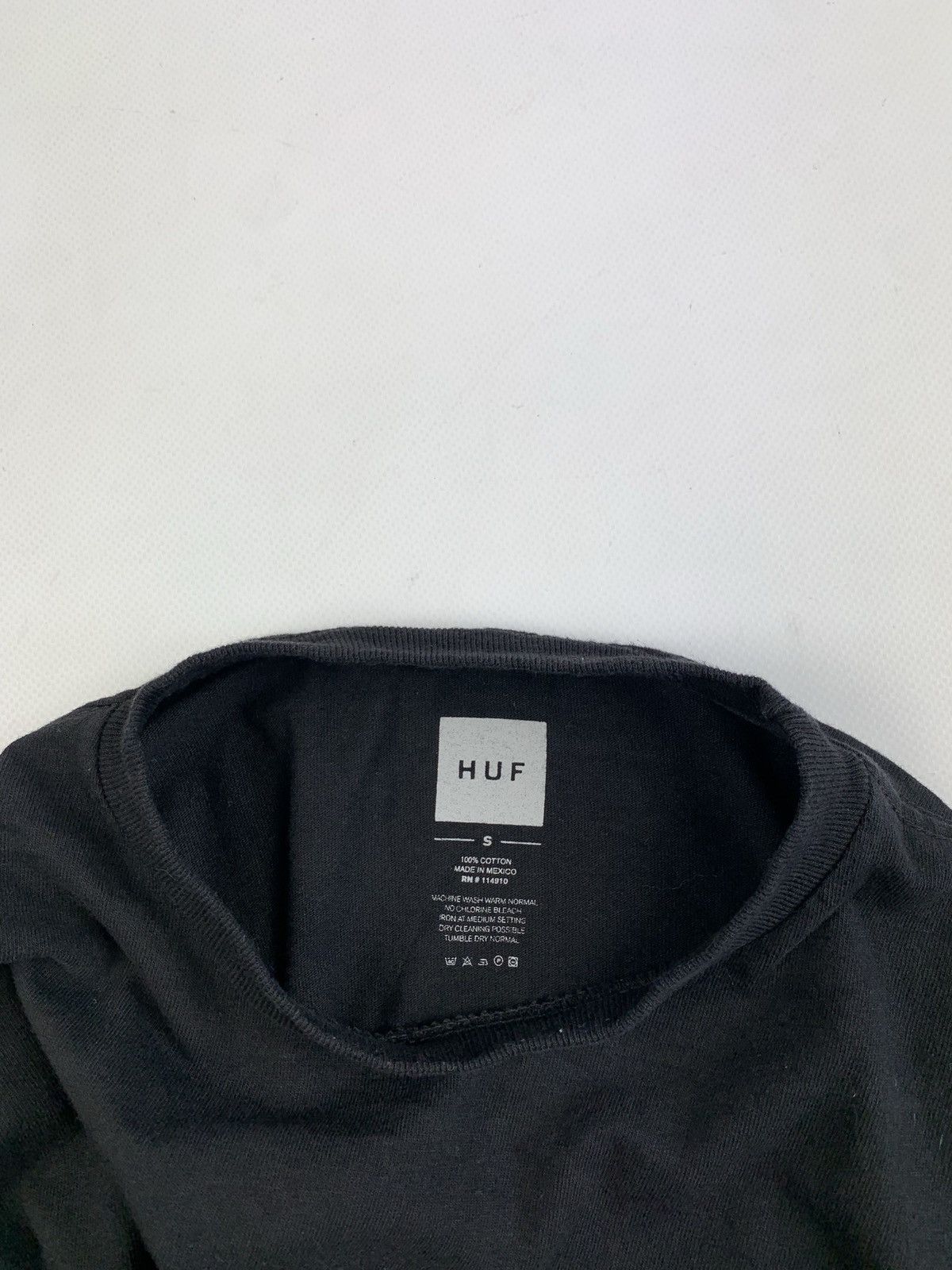 Huf Huf big sleeves logo men’s long sleeve tee Size US S / EU 44-46 / 1 - 7 Thumbnail