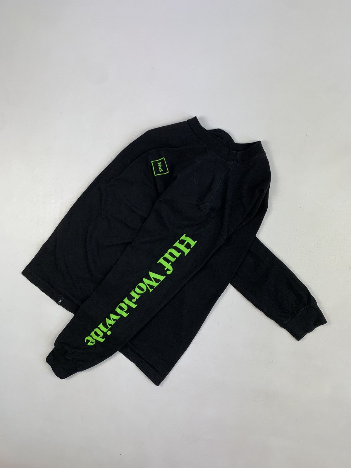 Huf Huf big sleeves logo men’s long sleeve tee Size US S / EU 44-46 / 1 - 4 Thumbnail