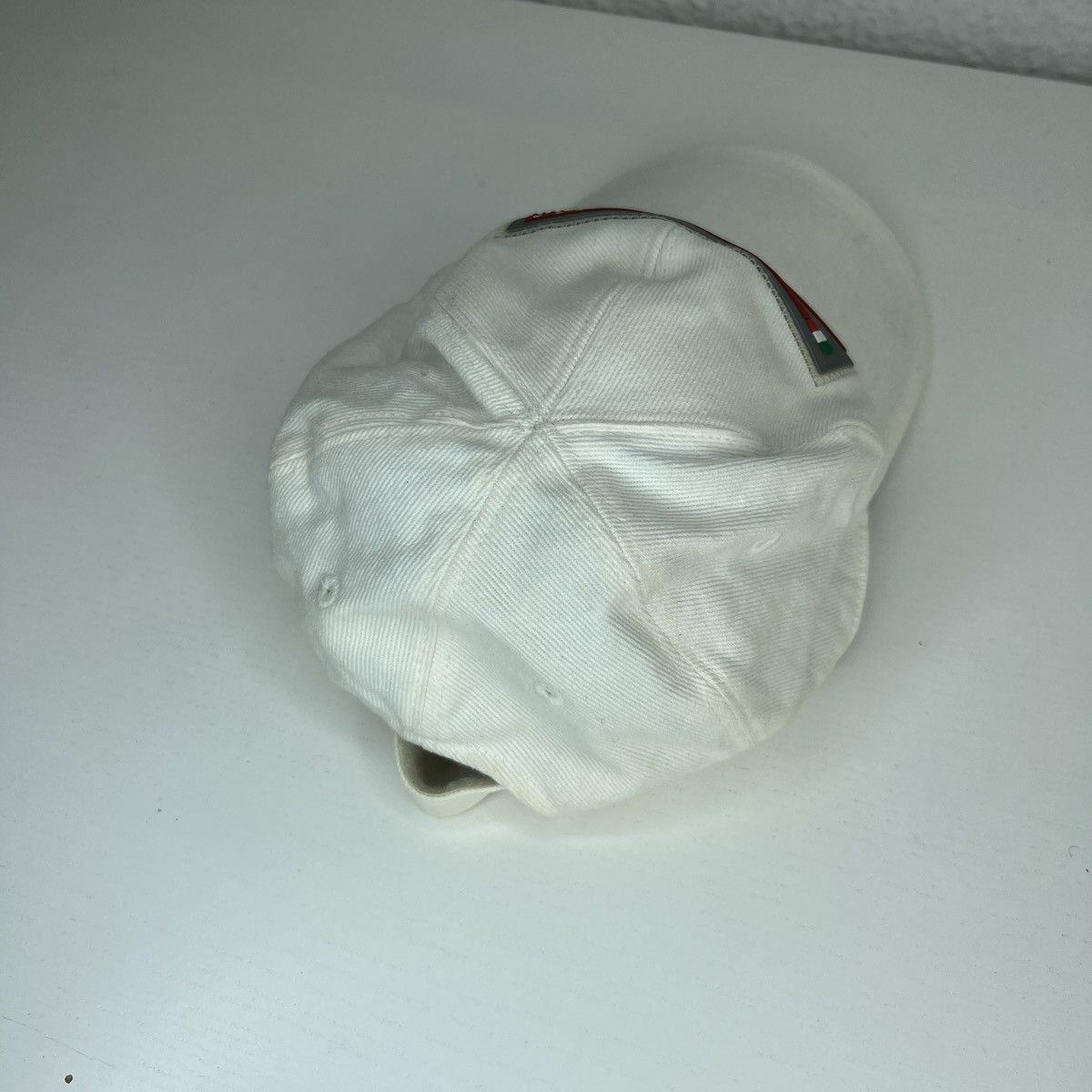 Prada Prada Milano Luna Rossa 2013 Big Logo Italy Hat Cap White Size ONE SIZE - 5 Thumbnail