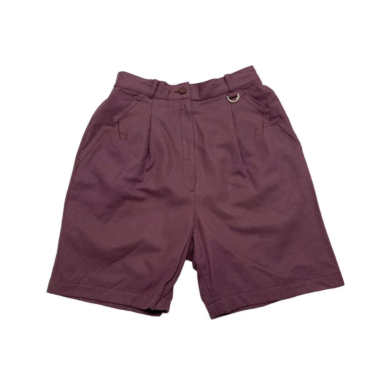 image of Christian Dior Monsieur Christian Dior Sports Short Pants in Purple, Women's (Size 24)